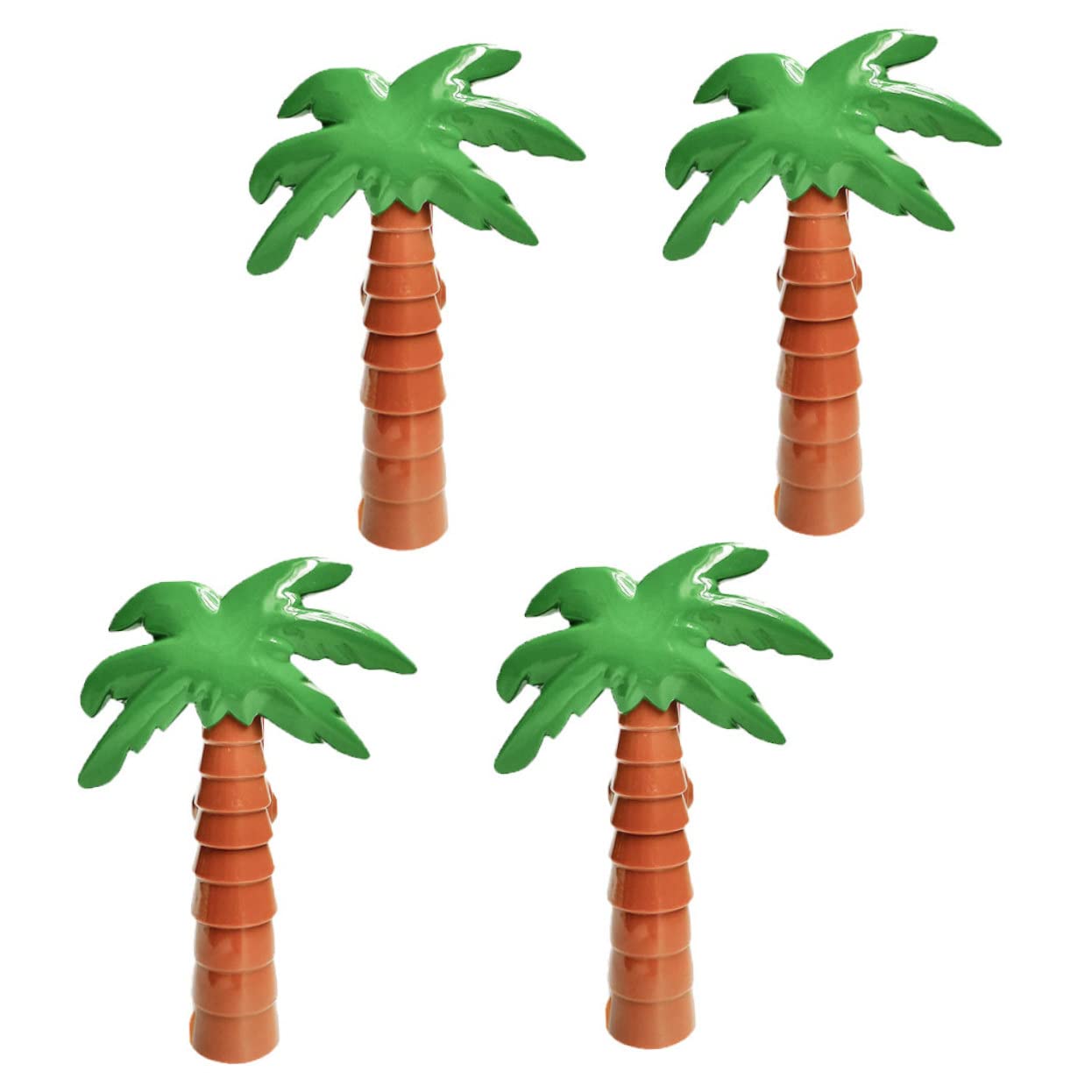 ULTECHNOVO 2 Sätze Kokosnussbaum -strandclip Groß Im Freien Handtuchhalter Strandtuch Schwimmbad Strandkorb-Clips Clips Für Strandkorbhalter Strandclips Plastik 4 Stück * 2