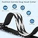 wintchuk Gentle Dog Head Collar, No Pull Padded Halter for Walking, Trendy Striped Training Muzzle for Small Medium Large Dogs, Anti Pulling Barking(M)