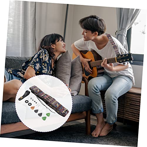 FAVOMOTO 1 Set Sangle De Guitare Ensemble Sangle De Guitare Électrique Basse Pick Classique Guitare Ukulélé Pick Polyester Sangles De Guitare Ukelele Picks Brodé Guitare Remplacement - Les Beatles, Paul McCartney, John Lennon, RIngo Starr, George Harrison FAVOMOTO 1 Set Sangle De Guitare Ensemble Sangle De Guitare Électrique Basse Pick Classique Guitare Ukulélé Pick Polyester Sangles De Guitare Ukelele Picks Brodé Guitare Remplacement – Image 8