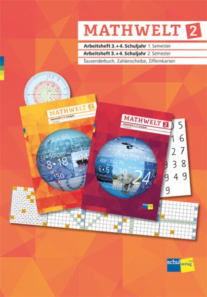 MATHWELT 2: 2 Arbeitshefte 3. + 4. Schuljahr