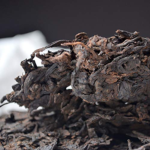 通用 Puer Black Tea 357g PU erh Tea Torta madura Yunnan Jingmaishan Premium Old Tree Tea - Imagen 6