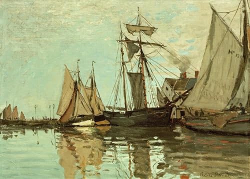 Impressions sur toile Claude Monet 60x90cm pour sublimer un mur de salon vide