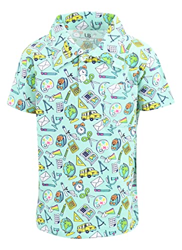 Image of Unique Baby Short Sleeve Collared Boys Polo Shirt, Toddler Kids Polo Shirts