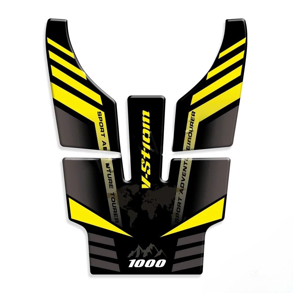 for Suz&uki VStrom V-Strom DL 1000 XT DL1000 2015-2023 Motorcycle Fuel Tank Pad Stickers Protector Decal Accessories Kit Motorcycle Tank Pad
