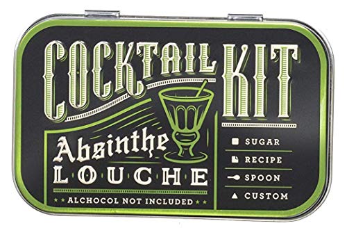 Cocktail Kits 2 Go, Absinthe Louche, Travel-Friendly Craft Bar Kit for Drinks on the Go - TSA Compliant