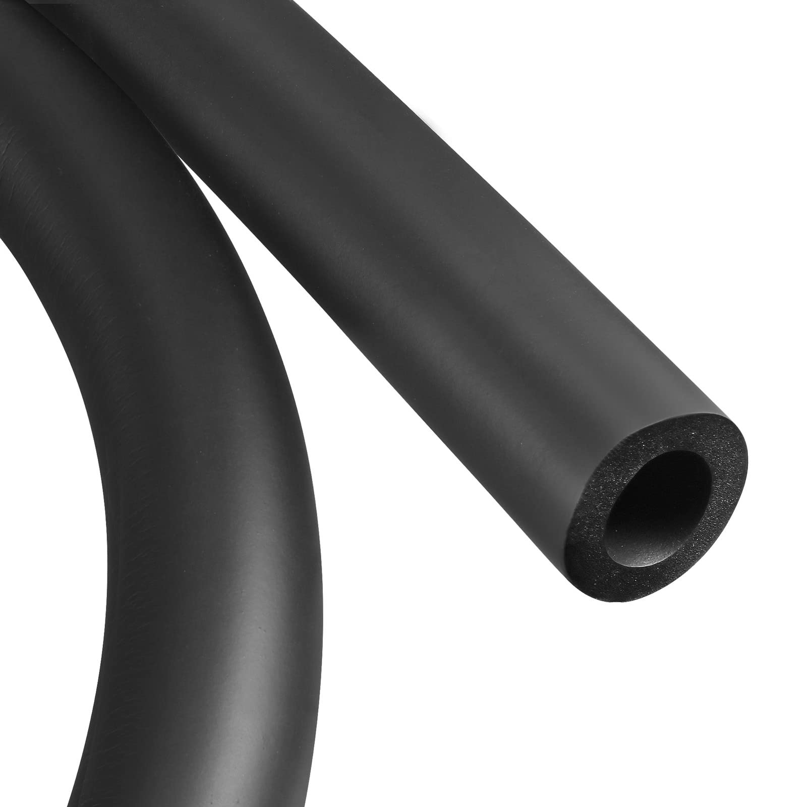 Tubo Isolante In Schiuma Nero - 2 Pezzi, Diametro 6mm Interno, Per Maniglie E Attrezzi