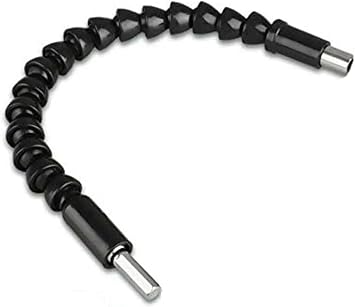 FUGGY Flexible Drill Bit Extension Shaft Bits Magnetic Hex Soft Shaft Bar Flexible Cable Electric Drill Drive Screwdriver Kit Rod Link 1pcs Color 295mm