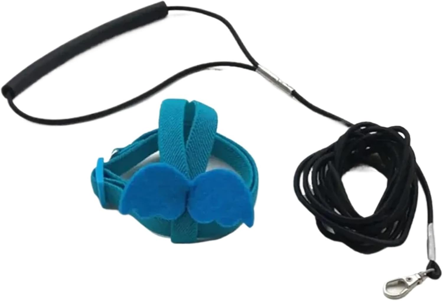 Bird Leash 12 Pieces Cockatiel Walking Harness Bird Flying Rope for Outdoor Training Parrot Accessories(Blue)