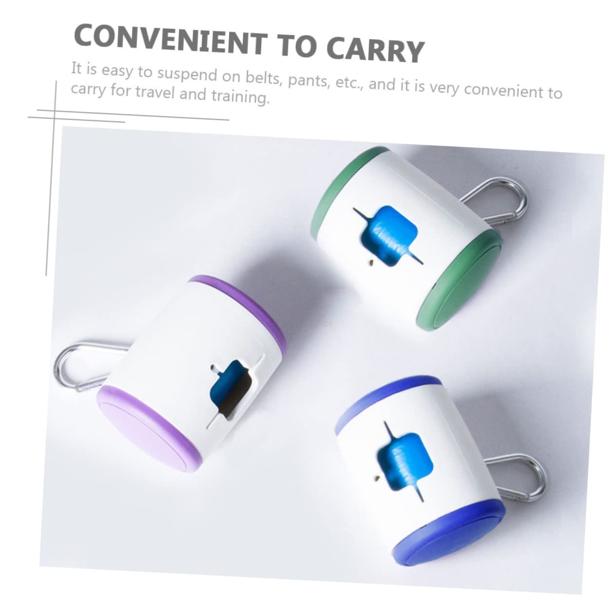INOOMP 4 Stück Snack-Tasche Hund Halter für Haustierkotbeutel Spender für Haustiermüllbeutel Outdoor-Futterbeutel für Haustiere Hündchen Leine Kettenblatt Aufbewahrungskiste pp