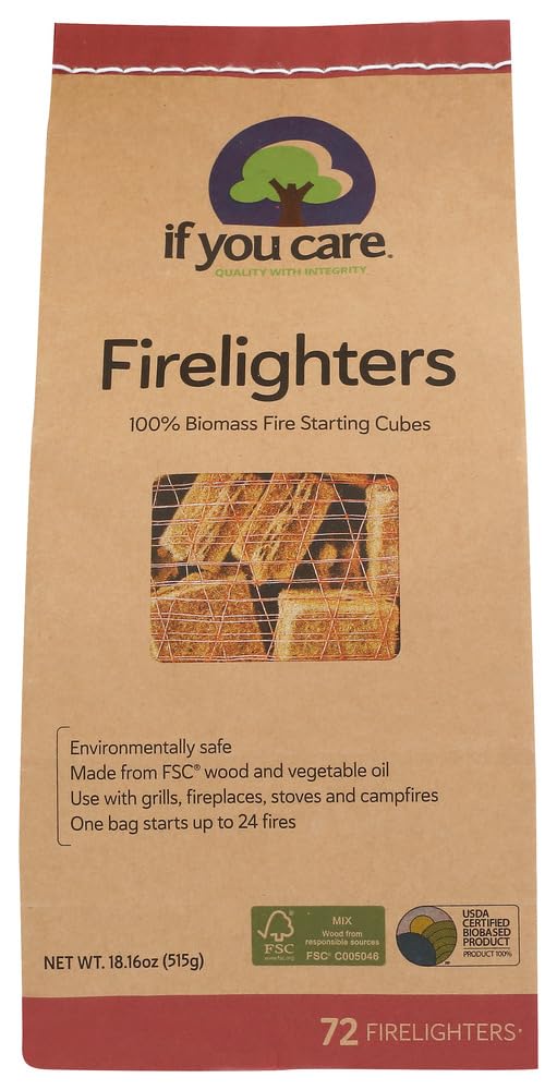 If You Care Firelighters 72 Ct