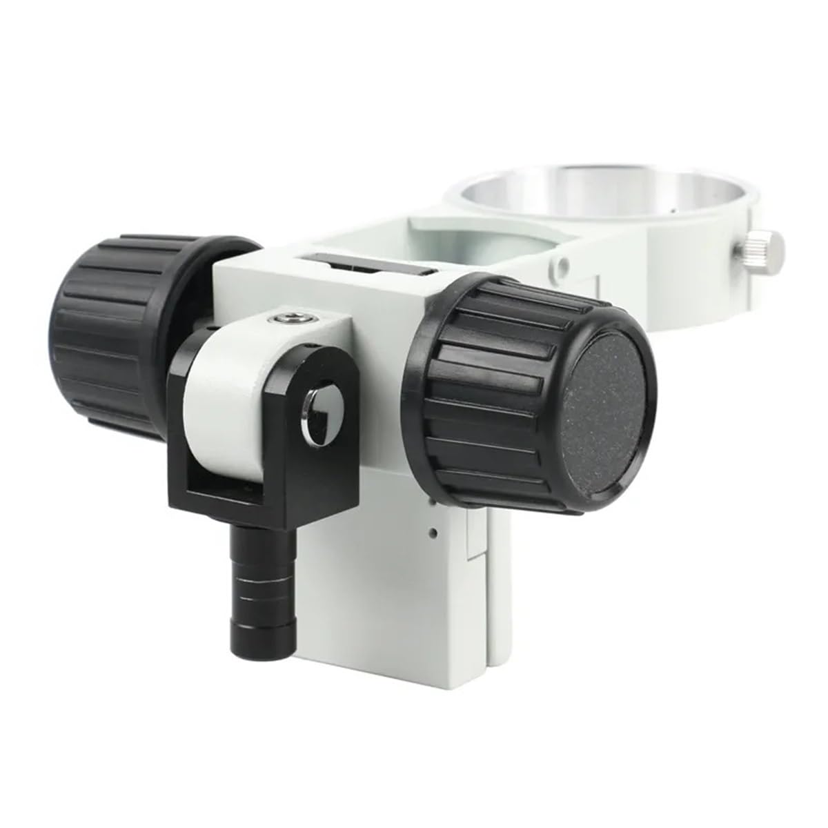 Akcesoria do mikroskopu laboratoryjnego Zoom tinokular Mikroskop lornetkowy pierścień 76 mm do kierunkowego przegubowego zacisku przegubowego podstawy wspornika(76 mm B)