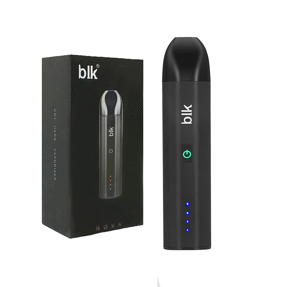 Dry Herb Vape with 1600mAh Battery, 4 Temps Setting Deep Ceramic Chamber Portable Dry Herb Vaporizer（No Nicotine)