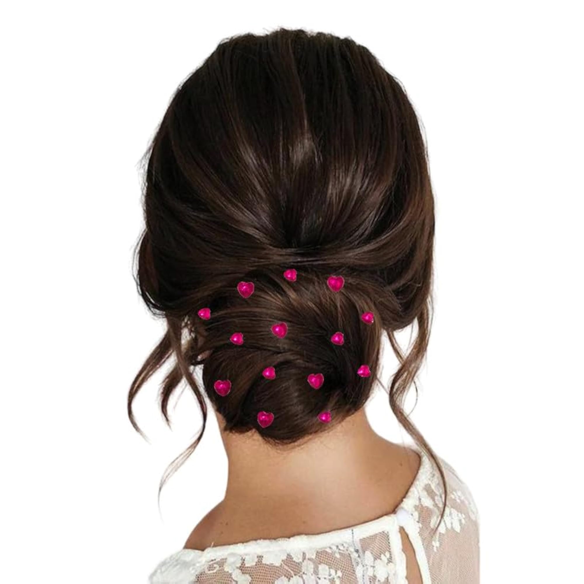 Heart-Shaped Stickers, 36 Pieces for DIY Styling