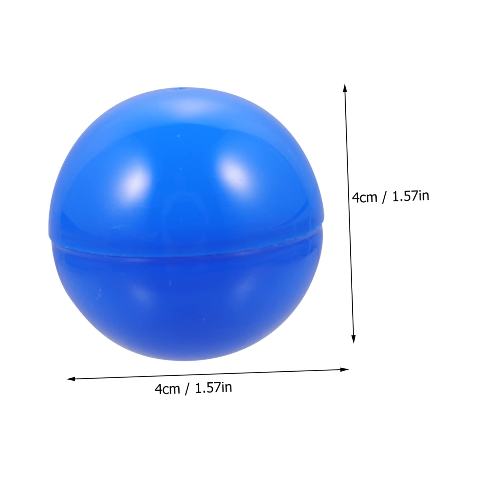 SUPVOX 25pcs Plastic Hollow Table Activity Pong for Game Party Decoration 40mm