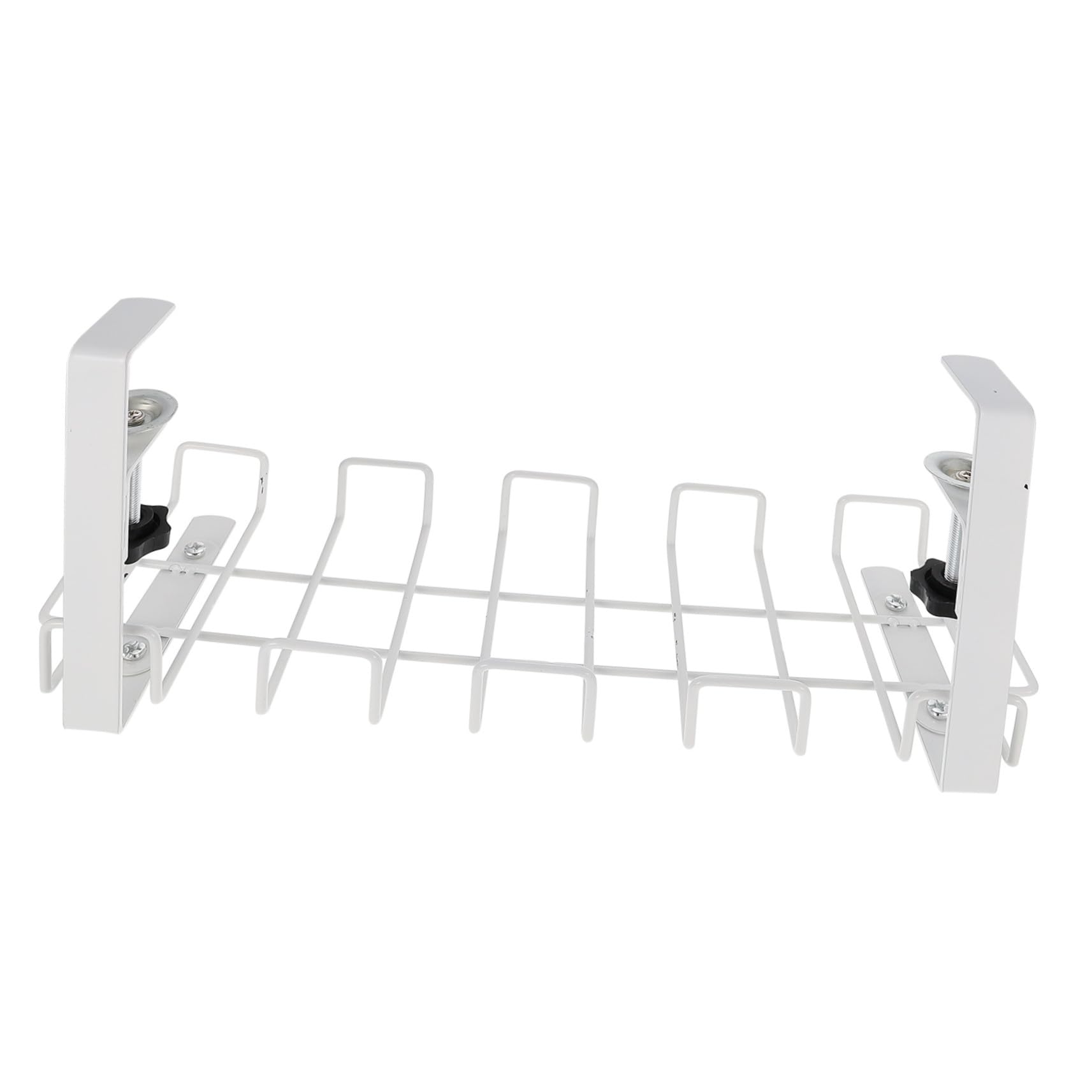 Organisateur Blanc au Acier Carbone Câbles de Bureau