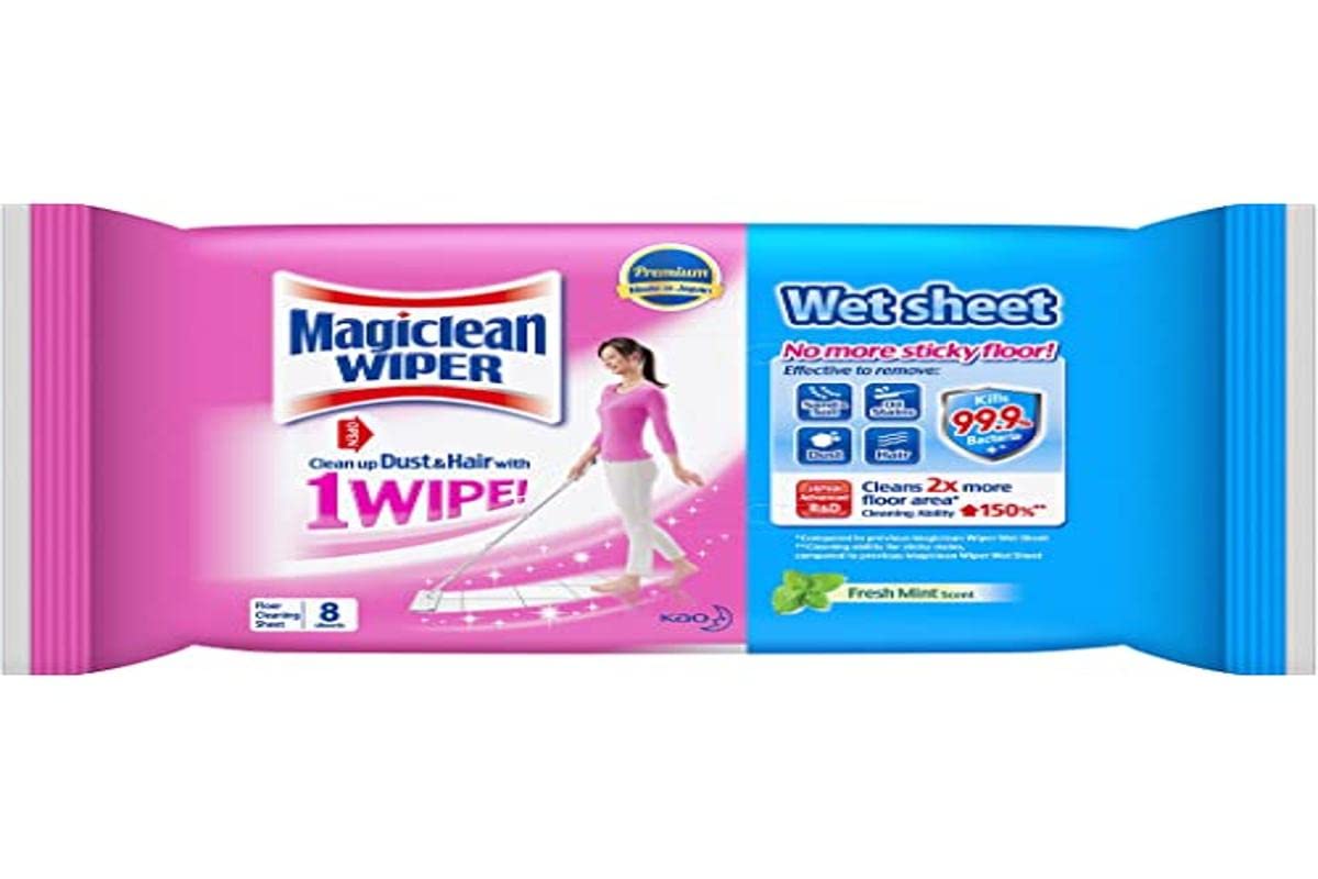 Amazon | クイックルワイパー フロア用掃除道具 立体吸着ウェット