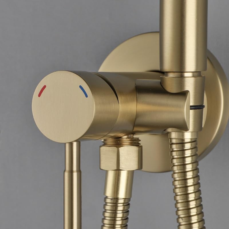 Grifo de bidé para higiene íntima con ducha de inodoro mixta 4