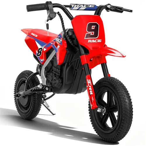Letsgokid 24V Electric Dirt Bike for Kids - Max 11