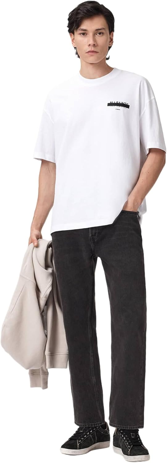 Allsaints Mens Redact Short Sleeve Crew Neck Shirt - Image 5