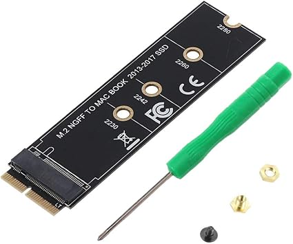 M.2 NVME SSD Convert Adapter Card for Upgrade MacBook Air 2013-2017