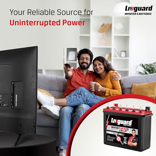 Image of Livguard IT 1672TT |Tall Tubular Inverter Battery |160 Ah |72 Months Warranty | Reliable Backup for Home, Office and Shop