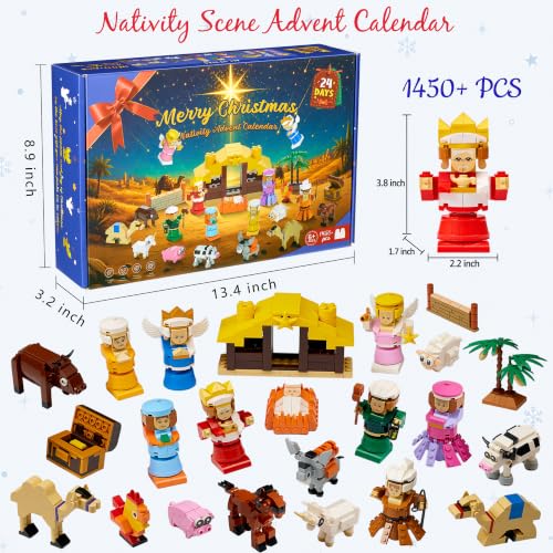 Nativity Advent Calendar, 1450 PC - image 3
