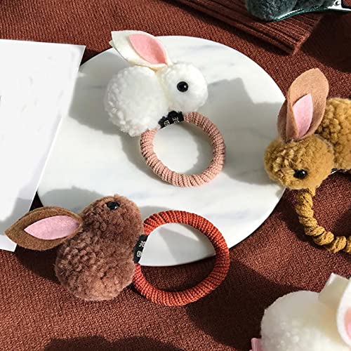 Jiabing Cute Bunny Hair Ties thumb #5