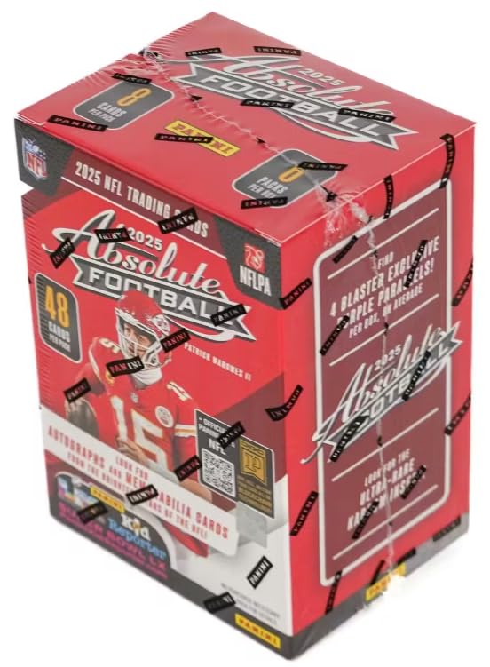 Amazon.com: NEW 2025 ABSOLUTE Football Card HOBBY BLASTER Box