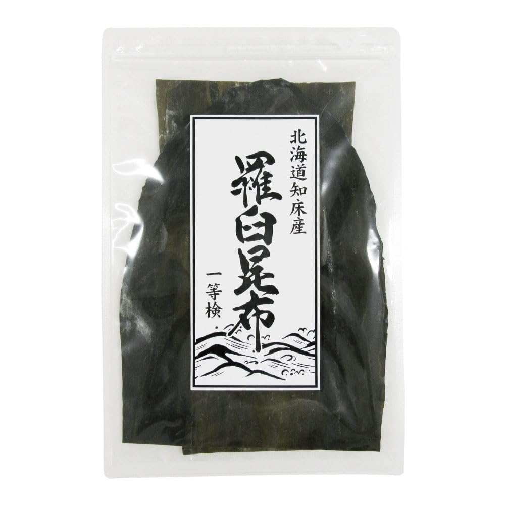 Amazon.co.jp: 【不二の昆布】北海道知床産 羅臼昆布 70g 一等検