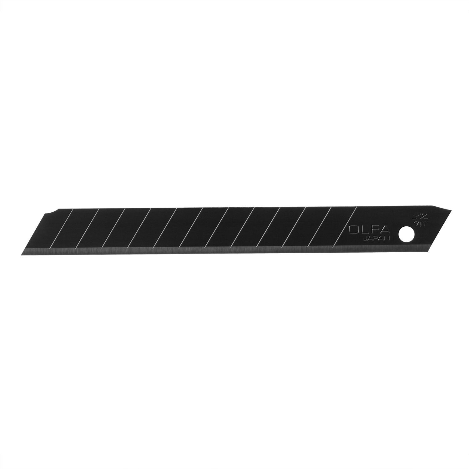 Aktion, 5+(1) x Olfa Abbrech Klinge Ersatzklingen für Cuttermesser ABB-50 (50 tlg.), Excel Black ultrascharf, Breite 9 mm, Stärke 0,38 mm, insgesamt 300 Stk zum Vorzugspreis