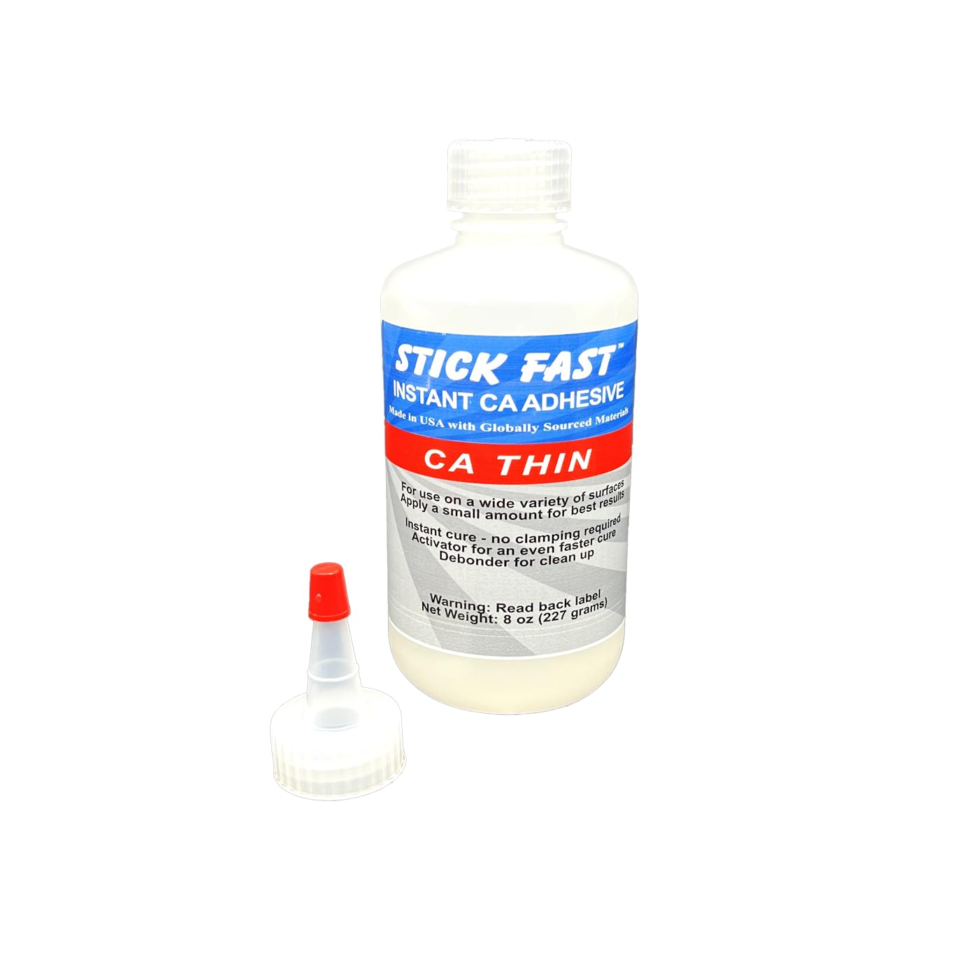 Pen Kit Mall - Stick Fast 8 oz CA Cyanoacrylate Adhesive Super Glue (Stick Fast Thin 8oz)