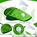 Shurhome Trendy Painter Hat with Green Turf Fashion Funny Berets for Sports Photography Golfer Headwear Painter Outdoor Sports Caps