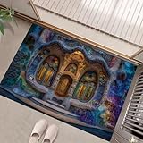 Diseño 3D Único: Nuestra Alfombra de Pelo Corto con impresión 3D presenta Arquitectura Arte Moderno en tonos vibrantes, que aporta un efecto visual realista y envolvente. Su Edificio Mosaicos Gaudí En Barcelona combina arte y decoración, dando vida a cualquier estancia con profundidad y carácter. Ideal para añadir calidez y estilo al salón, dormitorio o rincón de lectura