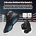 ziitop Wrestling Shoes Men Boxing Shoe for Mens Weightlifting Powerlifting Deadlift Squatting High Top Fitness Zero Drop Black