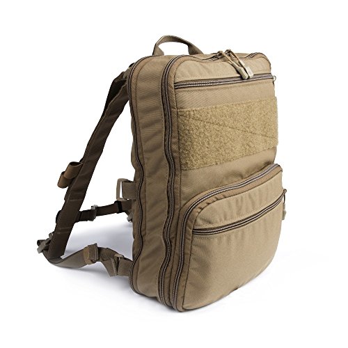 Haley Strategic Partners D3 Flatpack PLUS With Chest Strap Backpack Assault Pack Made In The USA (Coyote)