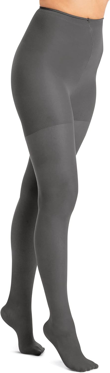 Collections Etc Non-Run Compression Pantyhose Stockings