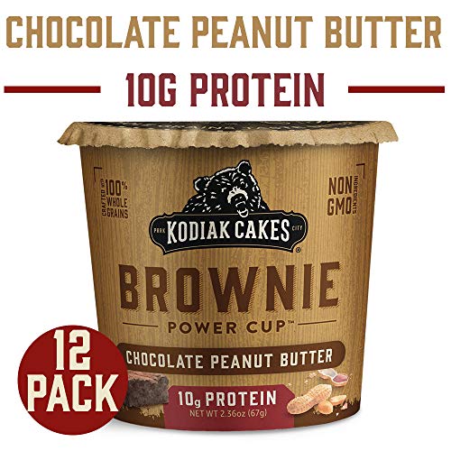 image for Kodiak Cakes Brownie Power Cup - 100% Whole Grain, High Protein Cup Br