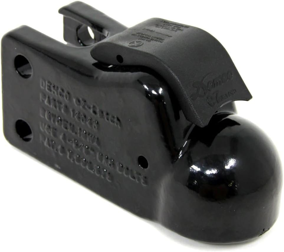 HD Trailer Coupler 2-5/16" Ball - Vertical Channel Mount - 21,000 lbs - Includes Mounting Hardware