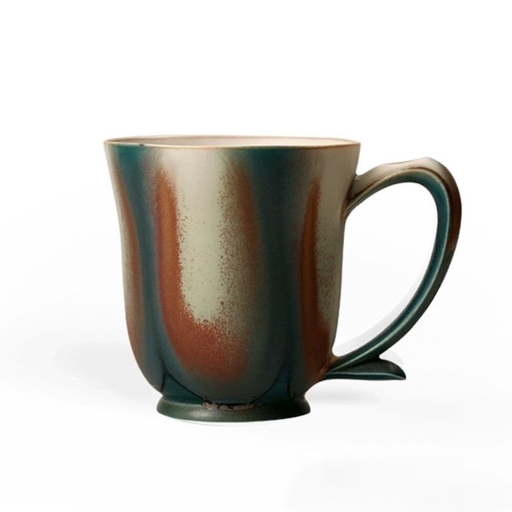 Filiżanki do kawy, Ceramiczna filiżanka do kawy w kolorze podszkliwnym, odpowiednia użytku osobistego lub biurowego