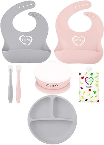 Miniatura 3 de EVLA'S Máquina de alimentos para bebés, procesador de alimentos, licuadora, molinillo, vaporizador para alimentos saludables y caseros con 6 bolsas