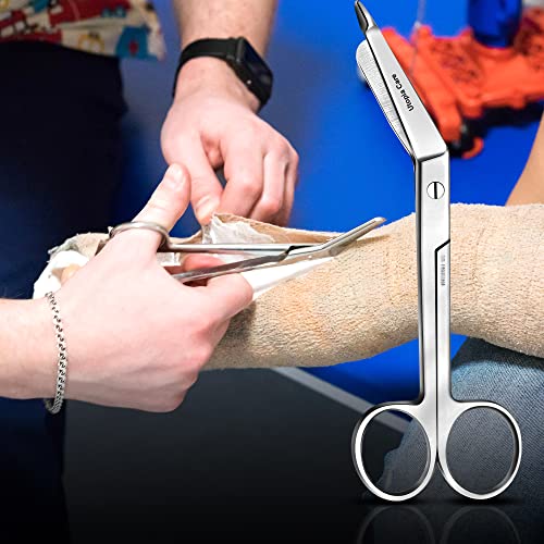 Utopia Care Medical Scissors - Emt And Trauma Shears - 5.5 Inch Nursing And Surgical Scissors - Stainless Steel Bandage Scissors For Nurses (Silver) #TOP5