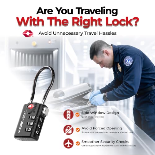 SURE LOCK TSA Luggage Locks