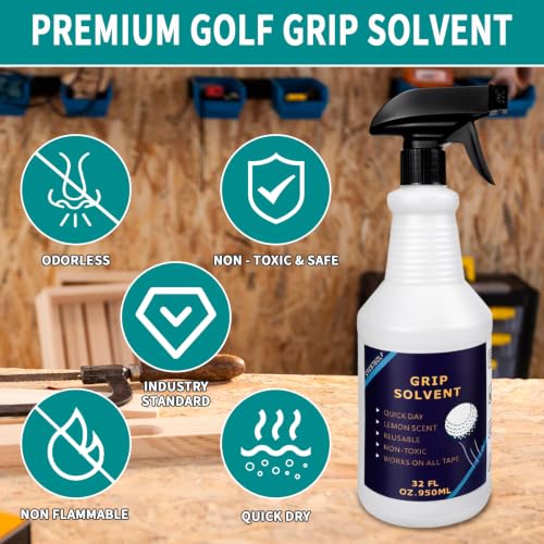 Crestgolf Professional Golf Grip Solvent 950ml