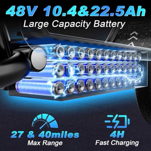 WERHY Electric Scooter,500W Motor, 14” Tires, Top Speed 22
