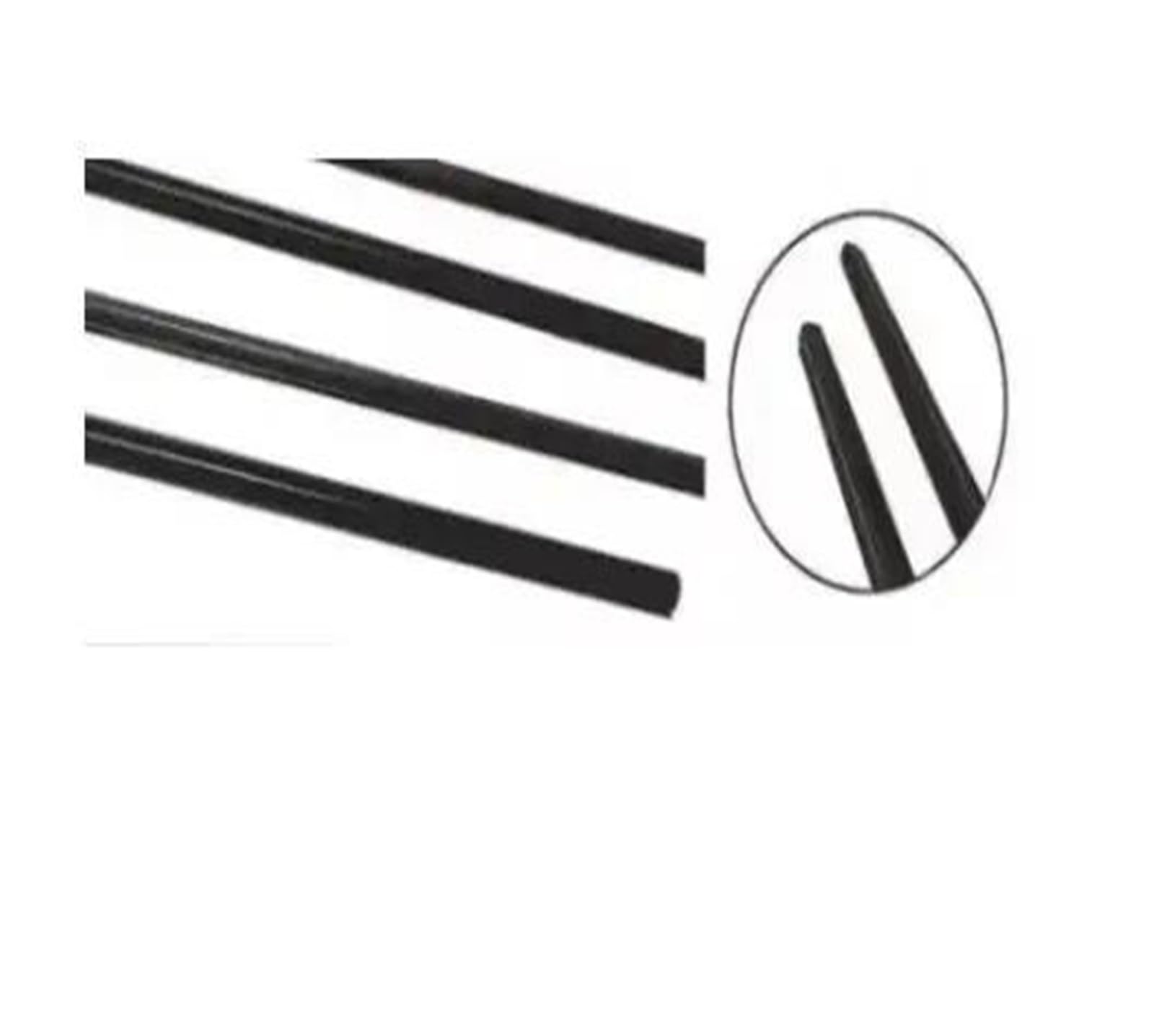 Sigillante in Guarnizione in gomma protettiva per finestrino e porta per Nissan per Patrol Y61 1995-2005 Paraspigoli