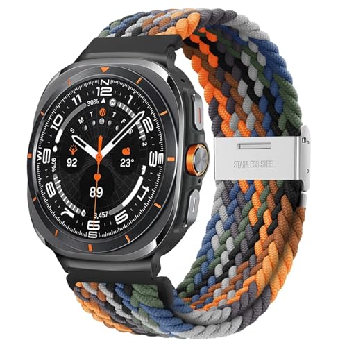 Bracelet Galaxy Watch Ultra 47mm nylon élastique pour sport et quotidien