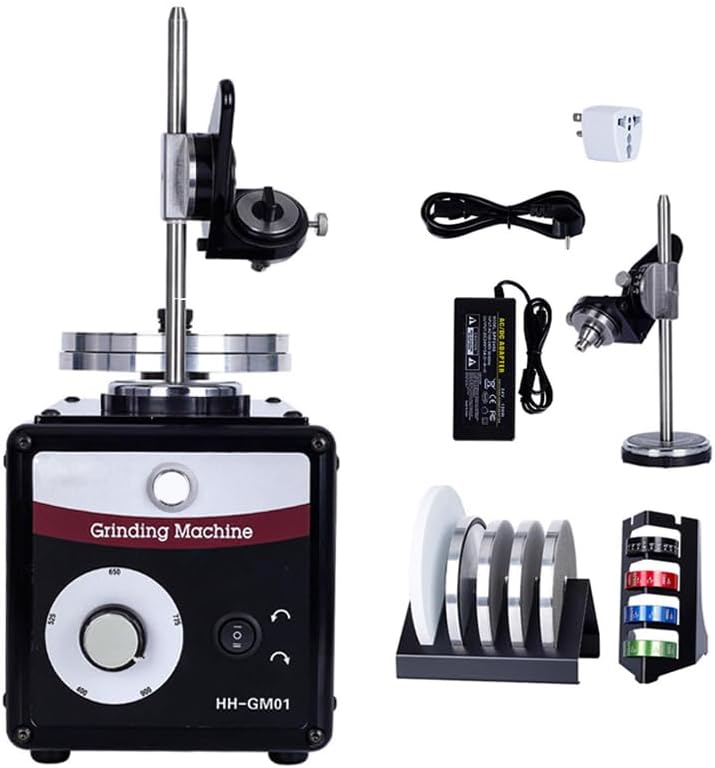 GEMKIT Pneumatic Jewelry Engraver Machine Dual-Head 400-8000 RPM Manually Adjustable Rotational Speed for Jewelry Making Metal Processing Pneumatic Impact Engraver HH-GM01