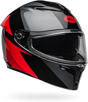 Bell Helmets Lithium Metallic Gray/Red Shear, Large