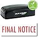 Large Pre-Inked Final Notice Stamp (Blue Ink)