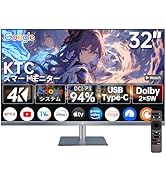 け*け様 KTC A32Q8 スマートモニター 32インチ 4K UHD 32 型 4K グーグルテレビ搭載 スマートモニター｜A32Q8
